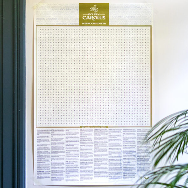 Recherche de mots sur la bière Gouden Carolus