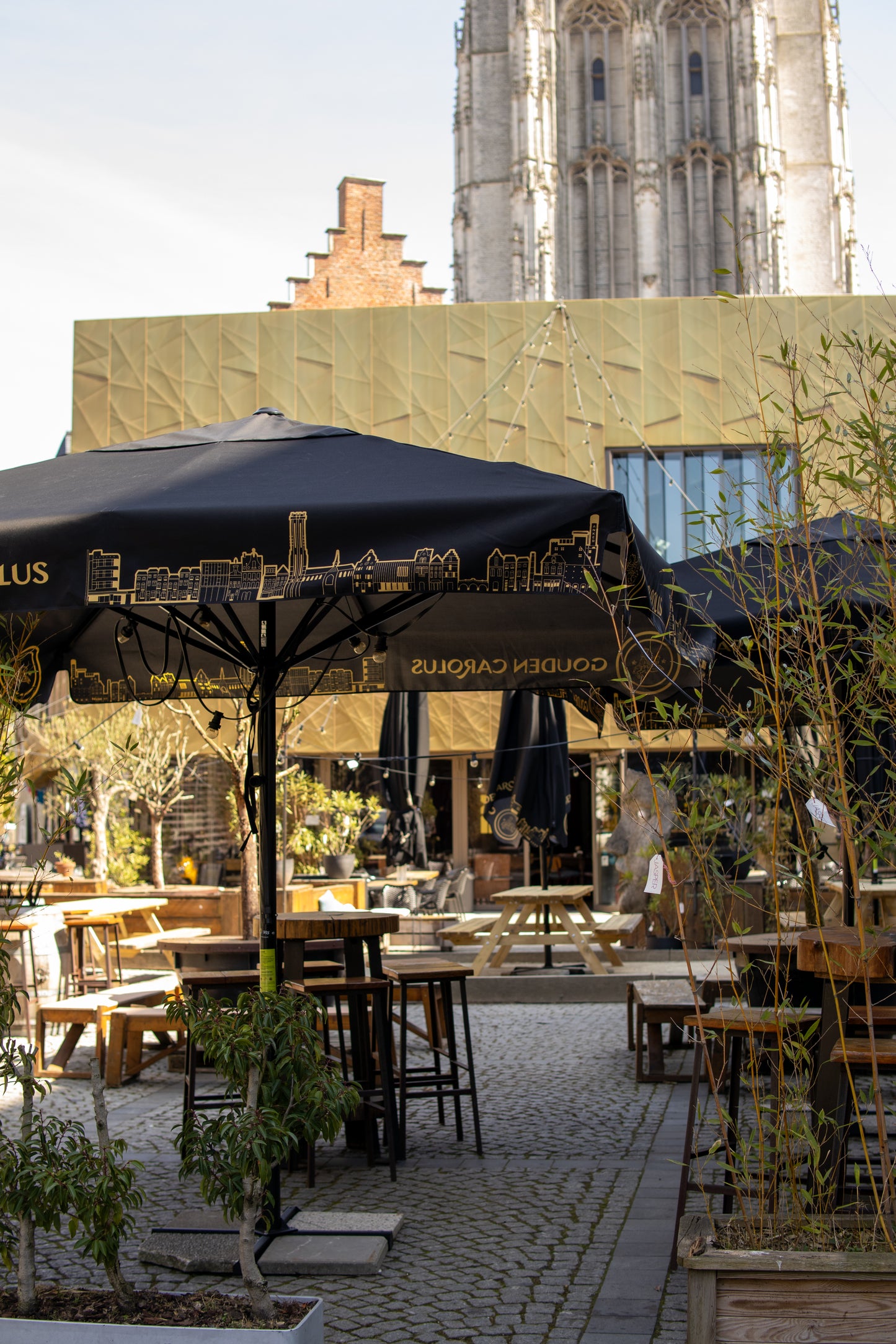 Gouden Carolus Parasol