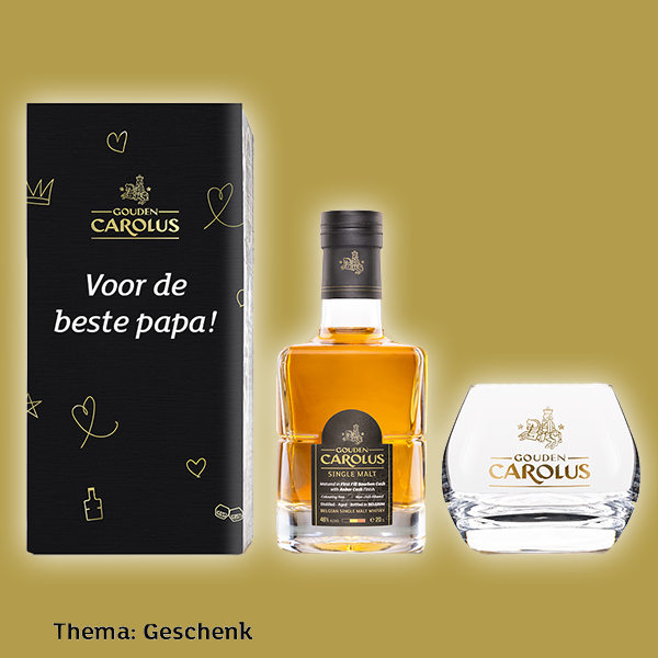 Gepersonaliseerde Gouden Carolus Single Malt Tasting Set