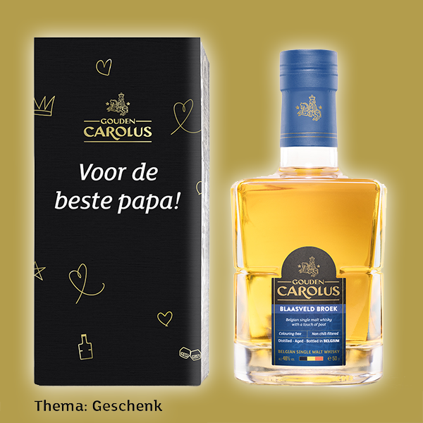 Gepersonaliseerde fles Gouden Carolus Blaasveld Broek - 70cl