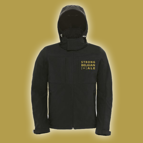 Softshell jas Gouden Carolus STRONG BELGIAN (M)ALE