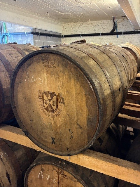Fût de whisky usagé