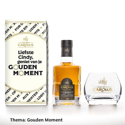 Coffret de dégustation personnalisé Gouden Carolus Single Malt