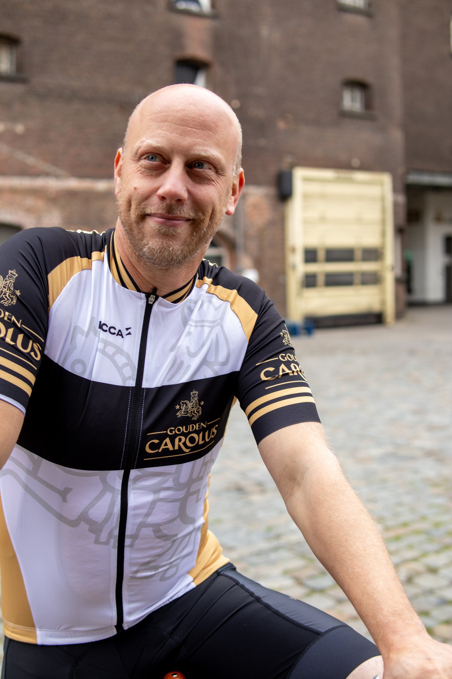 Maillot de cyclisme personnalisé Gouden Carolus