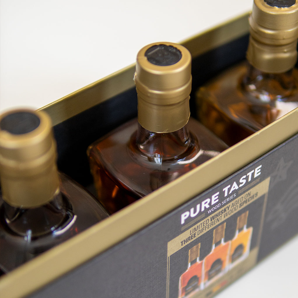 Gouden Carolus Pure Taste - Wood Series- 3x20cl