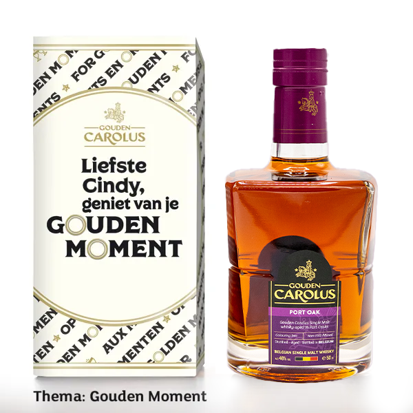 Gepersonaliseerde fles Gouden Carolus – Port Oak