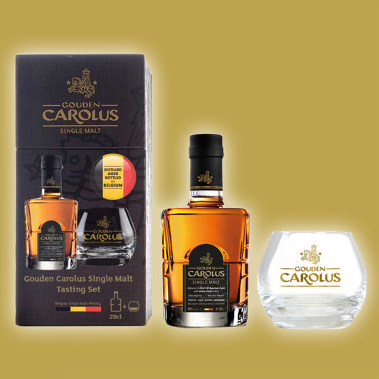 Coffret de dégustation de single malt Gouden Carolus