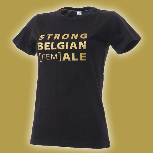 T-shirt Gouden Carolus 'STRONG BELGIAN [FEM]ALE'