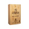 Personalized wooden box with Gouden Carolus logo